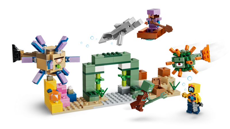 LEGO Minecraft Underwater Adventure building set 310 pieces - British product