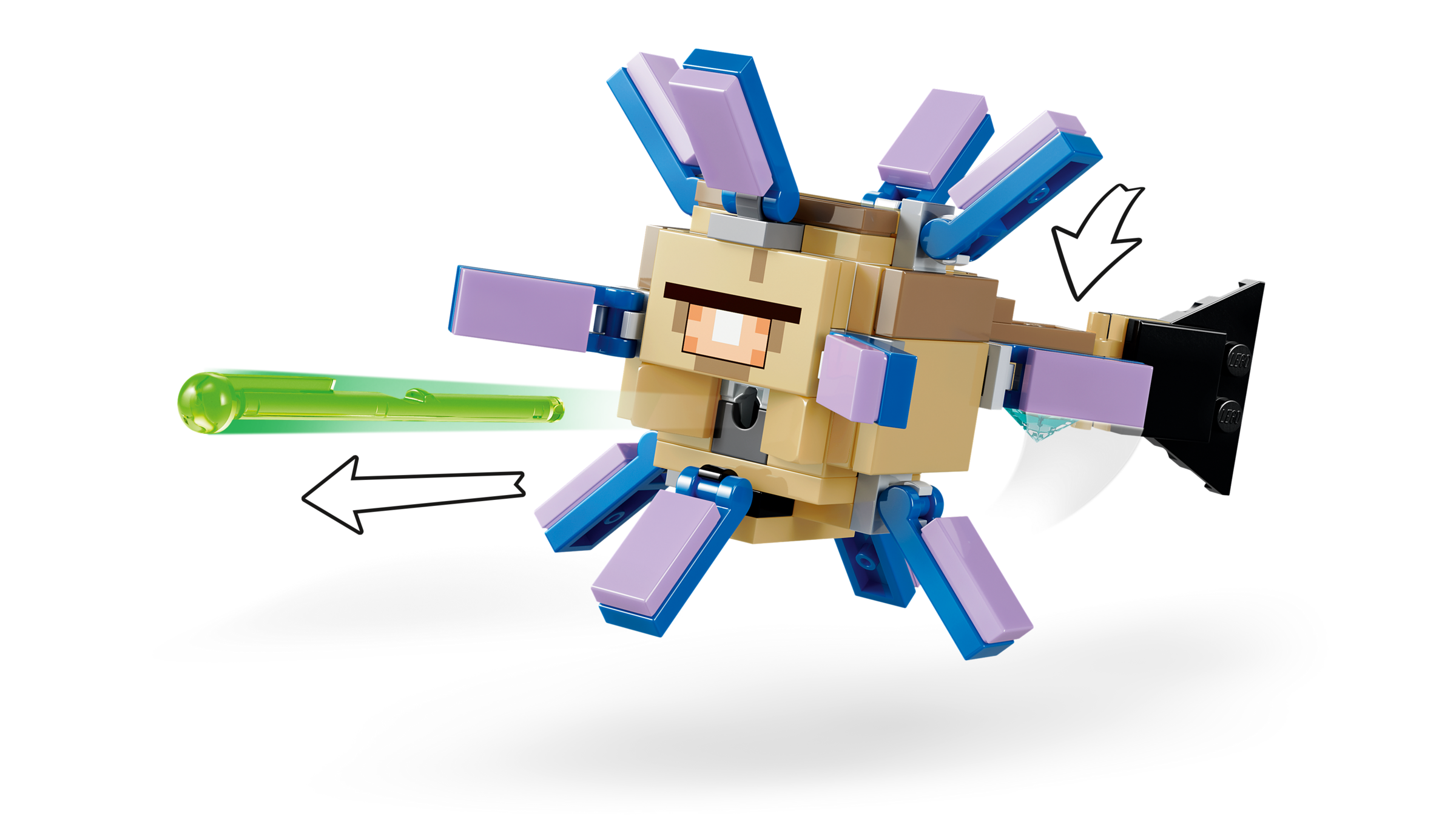 LEGO Minecraft Underwater Adventure building set 310 pieces - British product