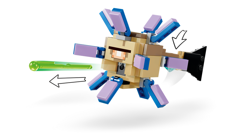 LEGO Minecraft Underwater Adventure building set 310 pieces - British product