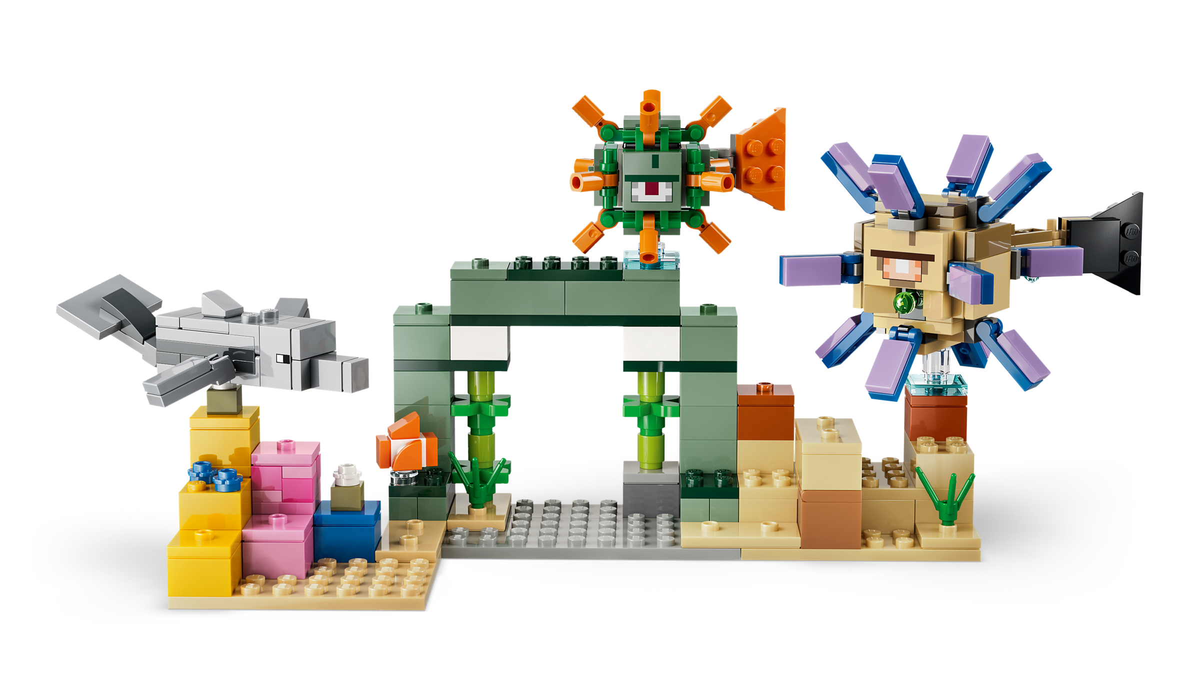 LEGO Minecraft Underwater Adventure building set 310 pieces - British product