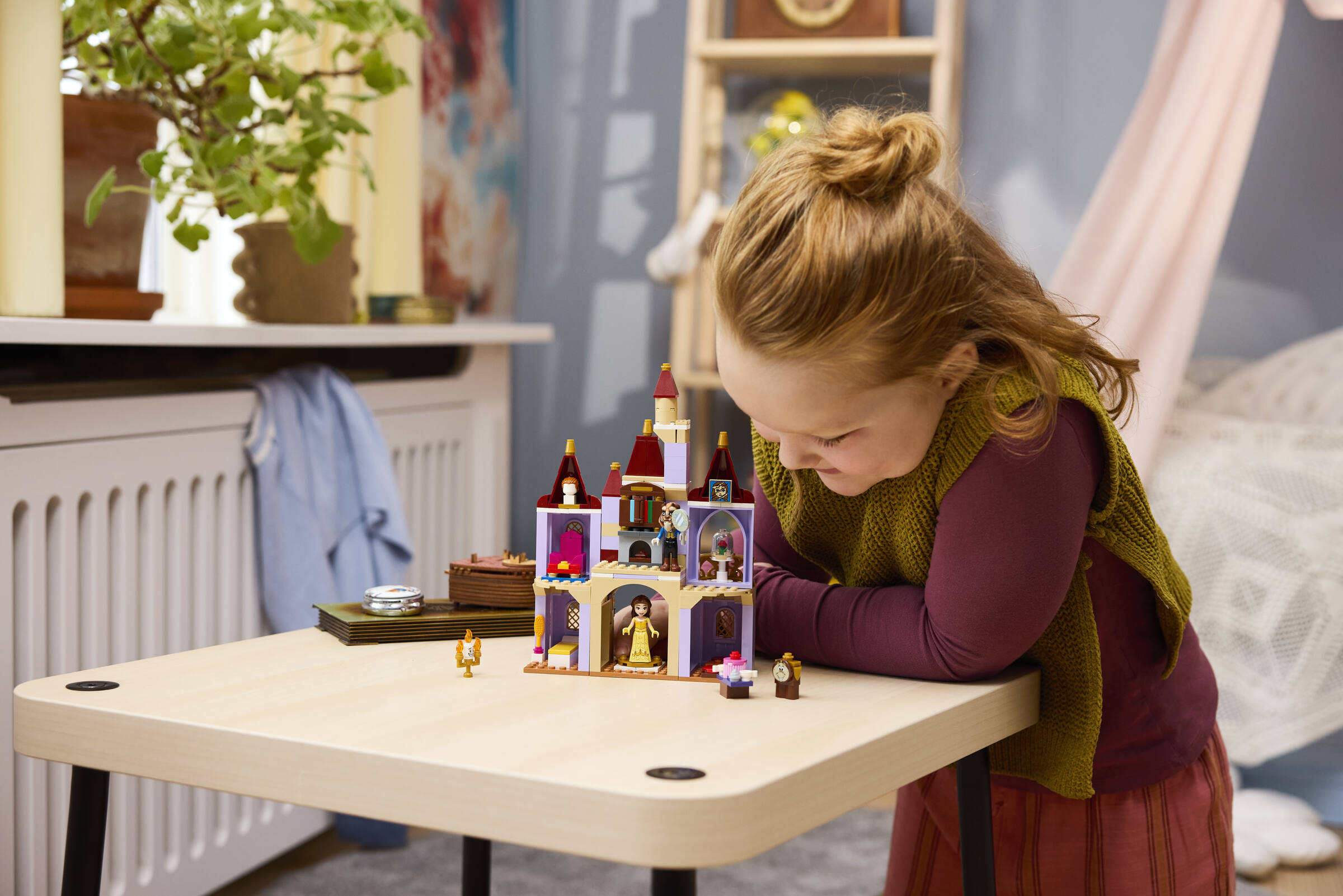 LEGO Disney Belle and the Beast castle set, UK version
