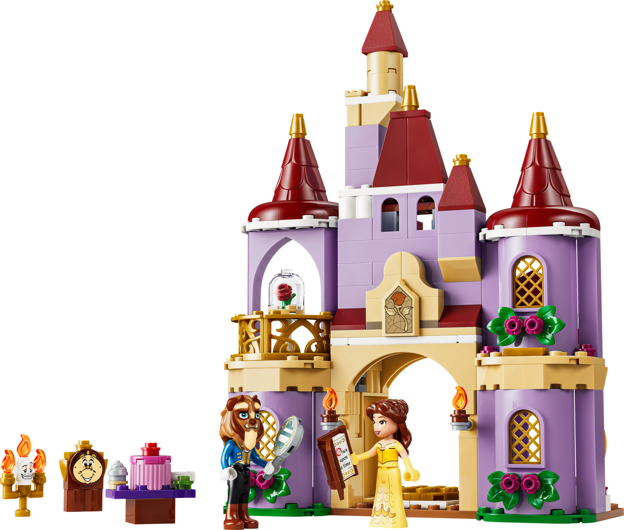 LEGO Disney Belle and the Beast castle set, UK version