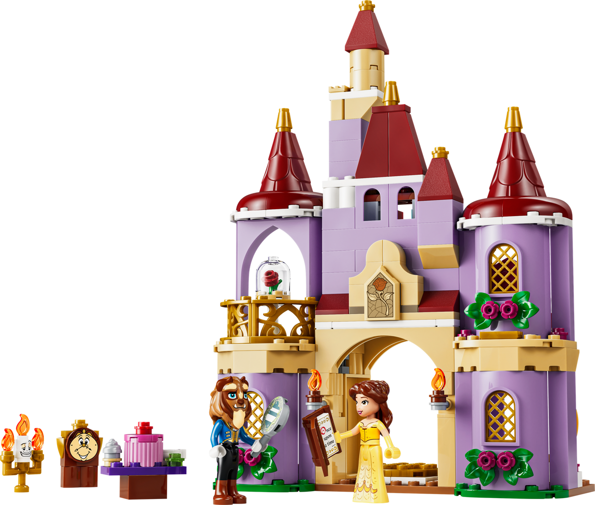 LEGO Disney Belle and the Beast castle set, UK version