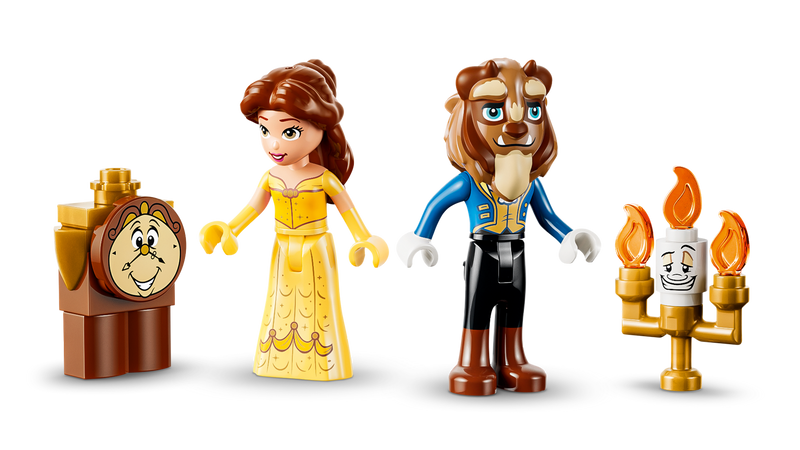 LEGO Disney Belle and the Beast castle set, UK version