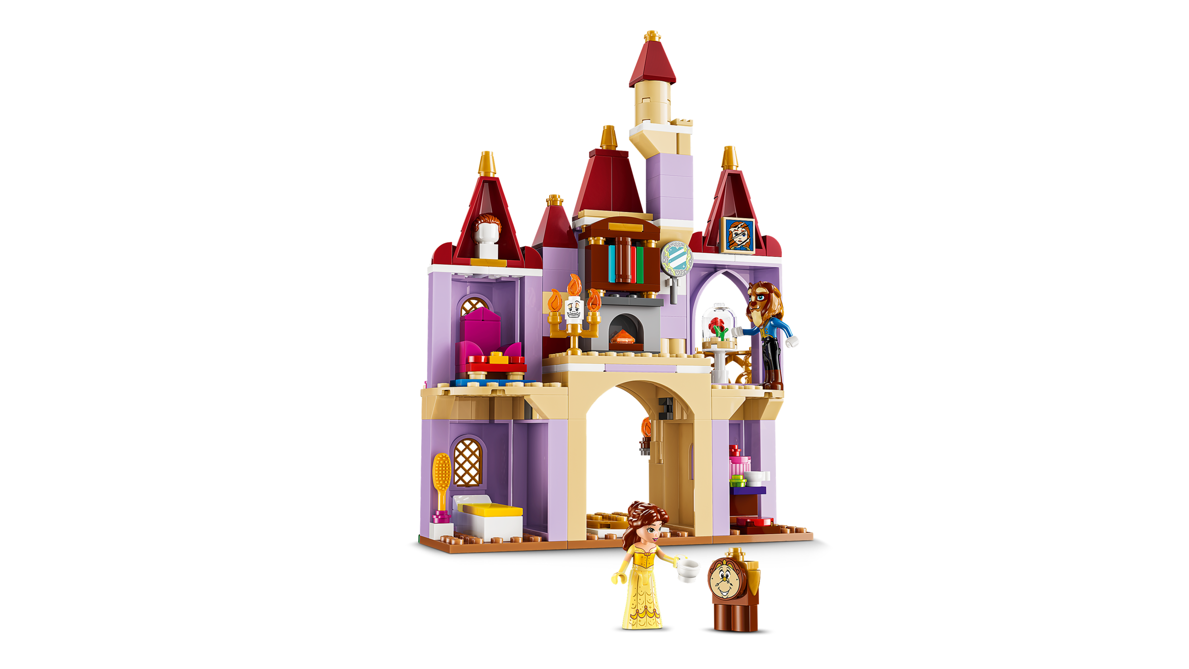 LEGO Disney Belle and the Beast castle set, UK version