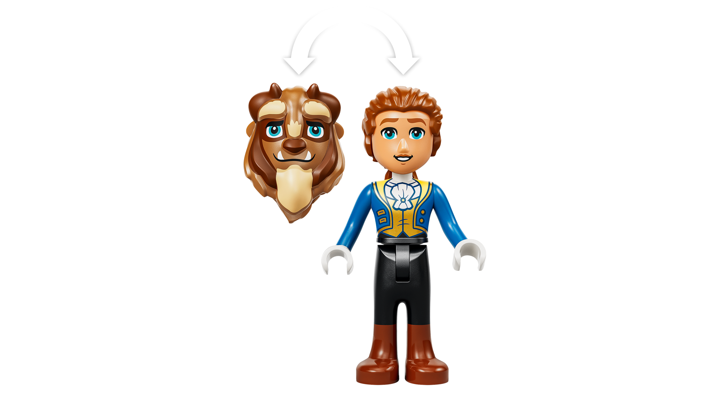 LEGO Disney Belle and the Beast castle set, UK version