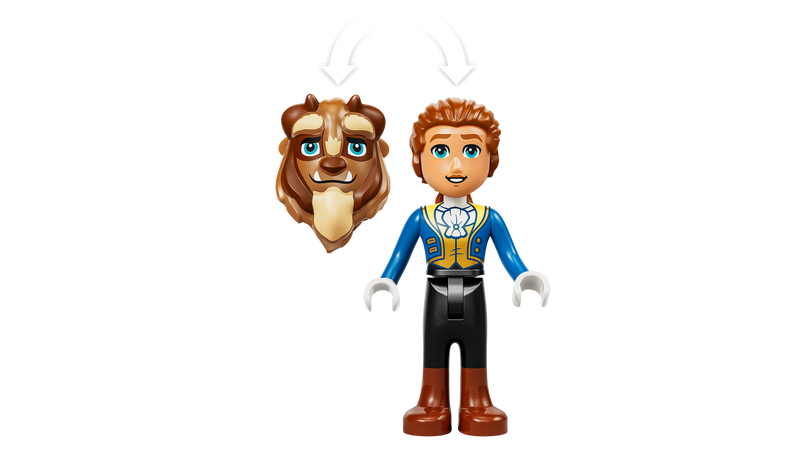 LEGO Disney Belle and the Beast castle set, UK version