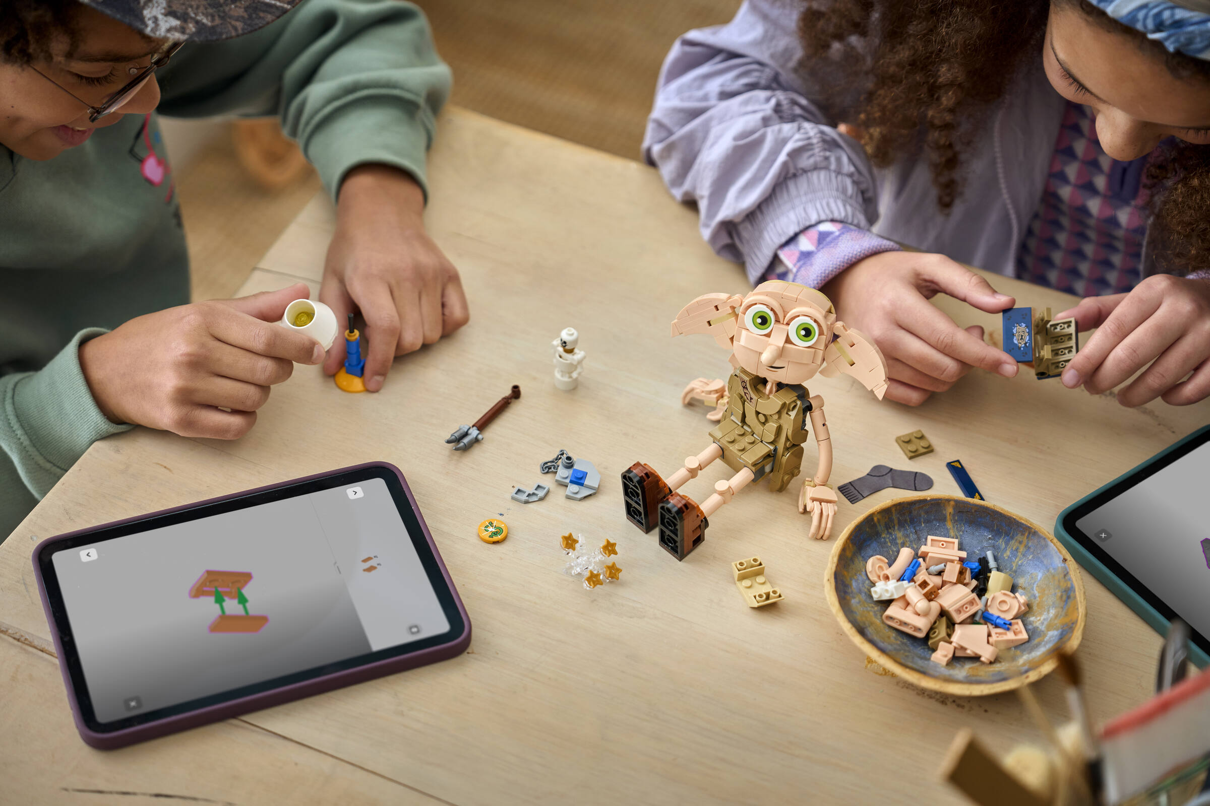 LEGO Dobby the Free Elf 379-piece building set, imported from the UK