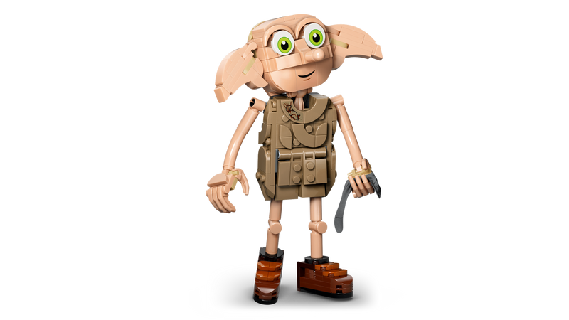 LEGO Dobby the Free Elf 379-piece building set, imported from the UK