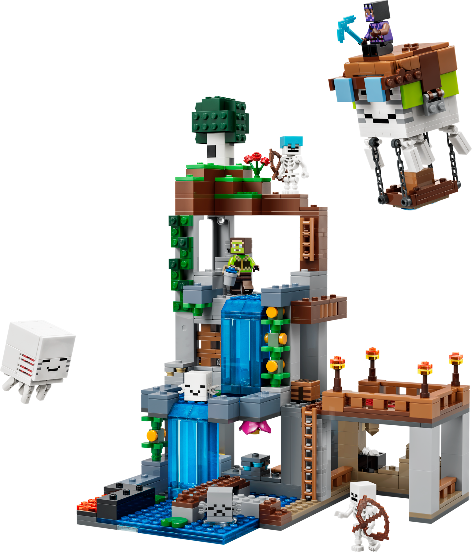 LEGO Minecraft Ghast Station building set 754 pieces, imported from the UK