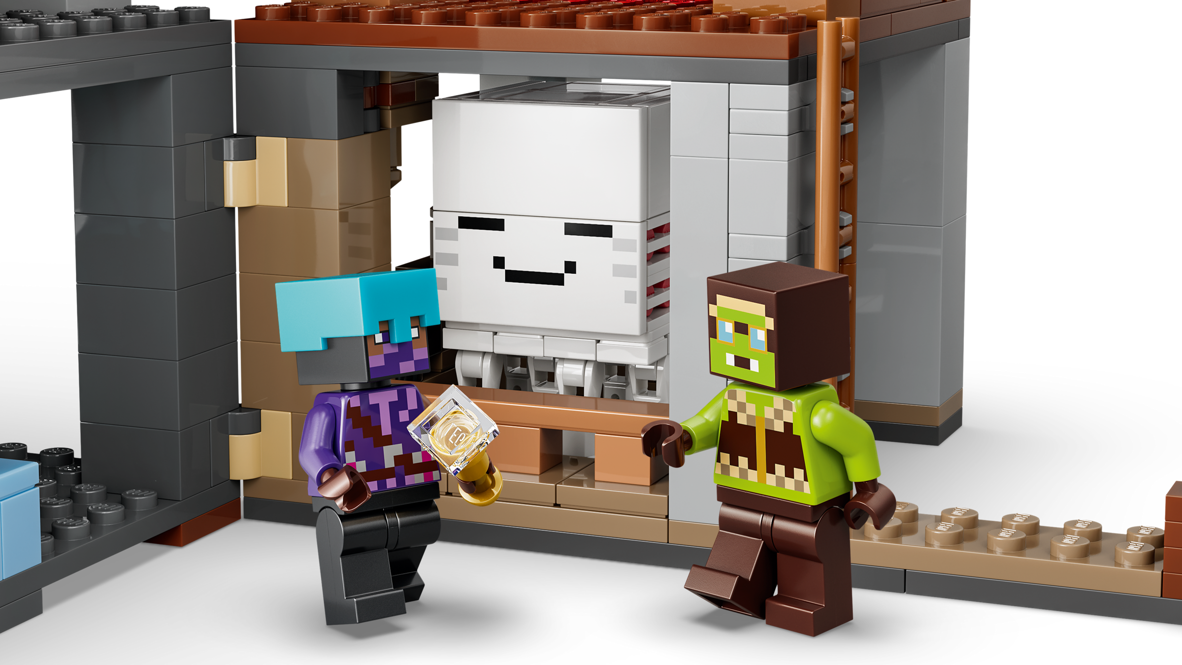 LEGO Minecraft Ghast Station building set 754 pieces, imported from the UK