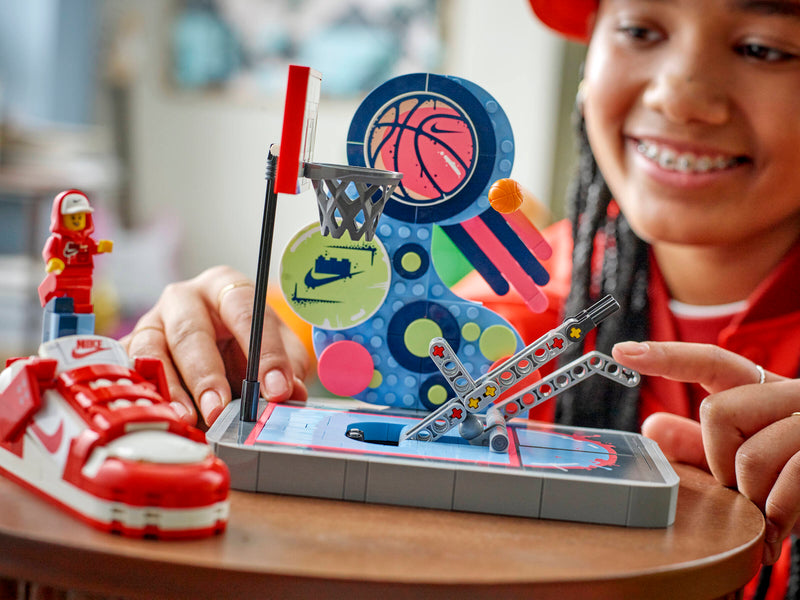 LEGO Nike Dunk Trickshot 454 Pieces model, imported from the UK