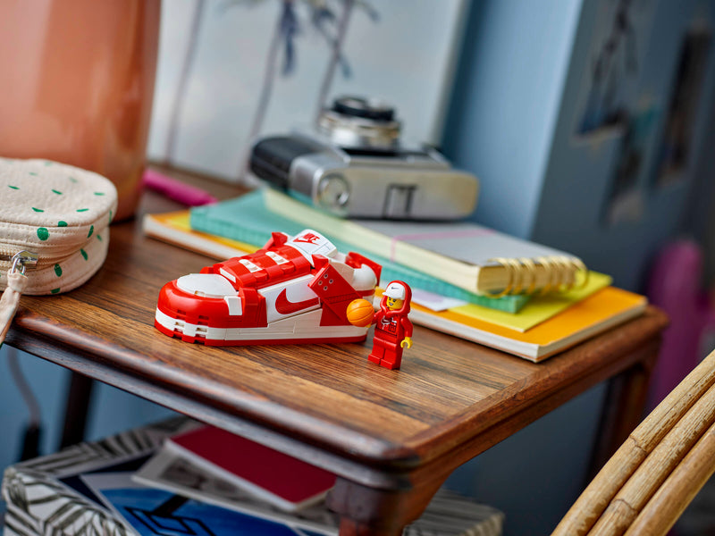 LEGO Nike Dunk Trickshot 454 Pieces model, imported from the UK