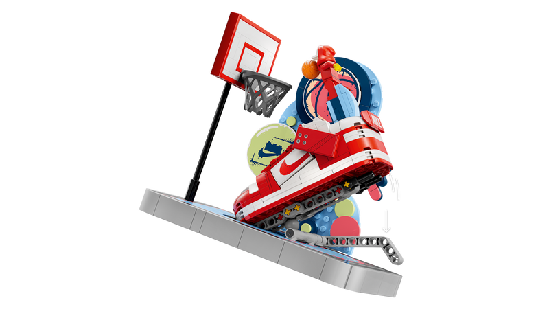 LEGO Nike Dunk Trickshot 454 Pieces model, imported from the UK