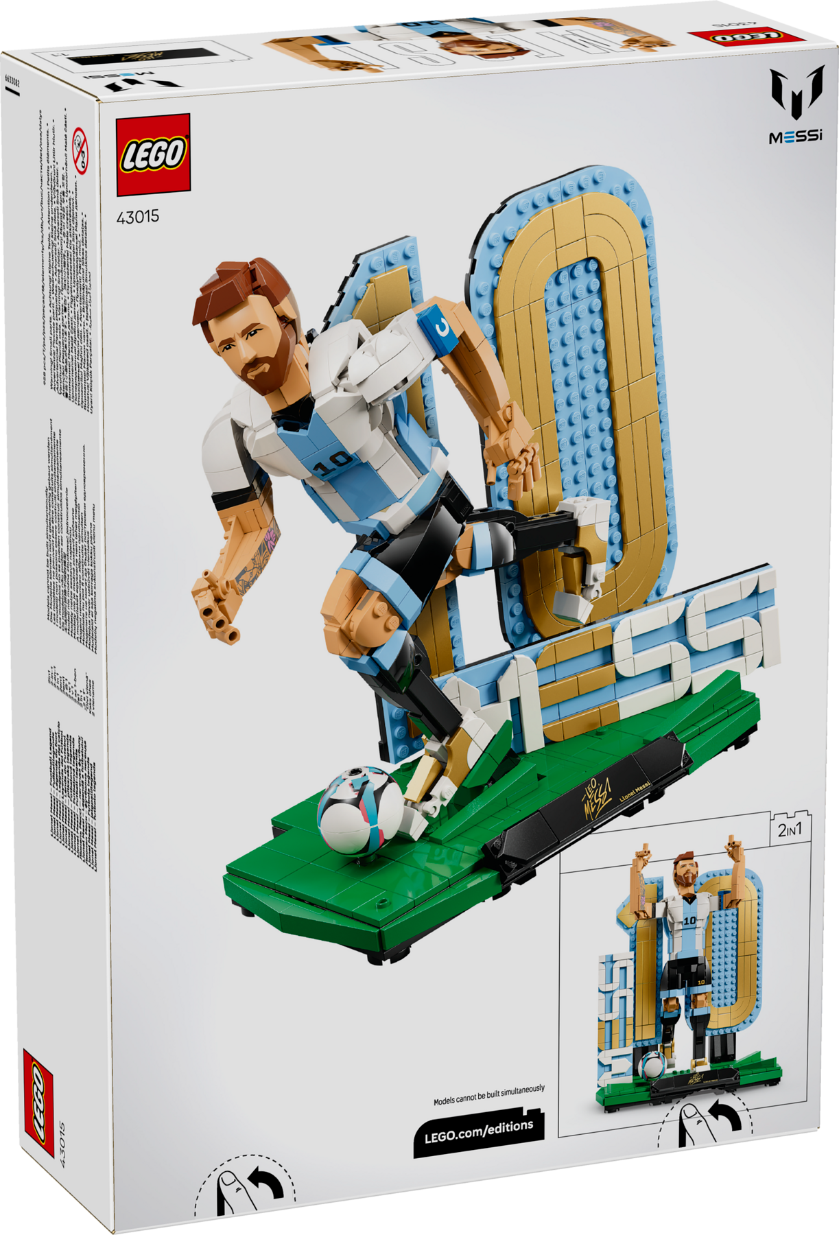 LEGO Lionel Messi building set 958 pieces (British brand)
