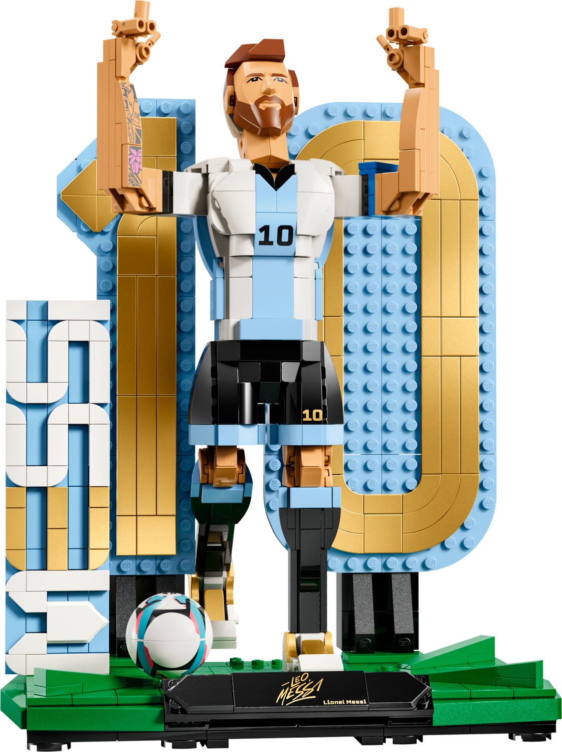 LEGO Lionel Messi building set 958 pieces (British brand)