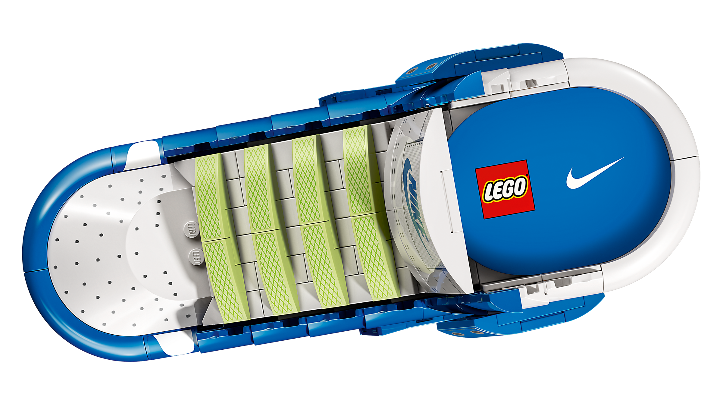 Nike Dunk x LEGO Set display model imported from the UK