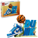 Nike Dunk x LEGO Set display model imported from the UK
