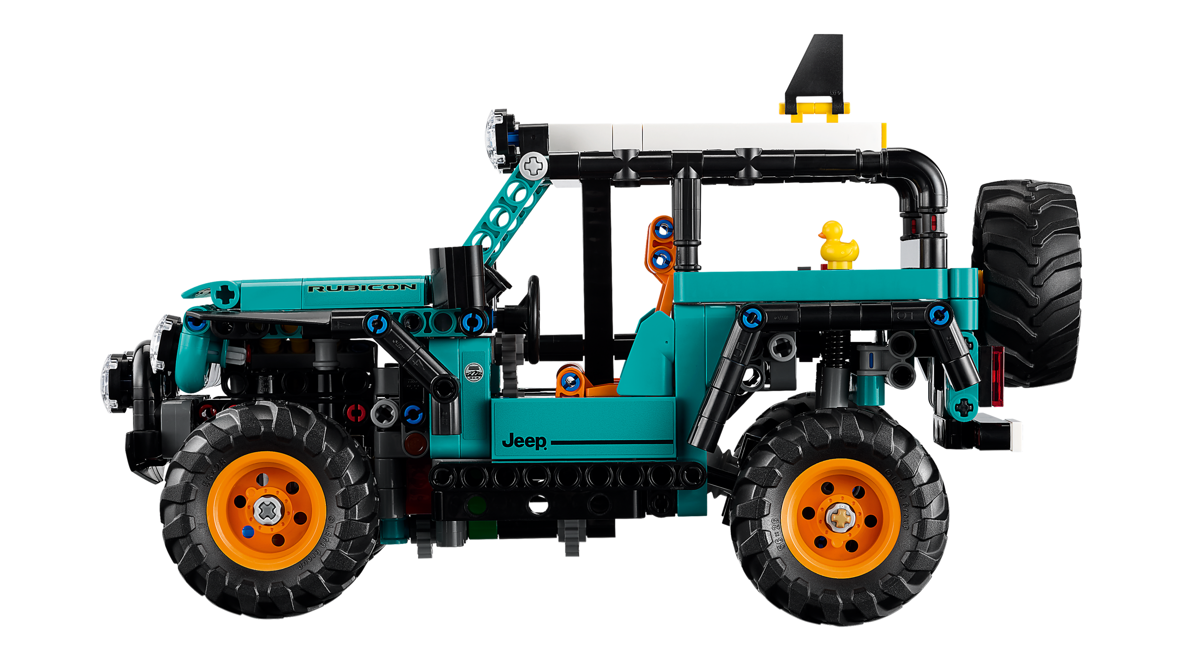 LEGO Technic Jeep Wrangler Rubicon SUV 723-piece, imported from the UK