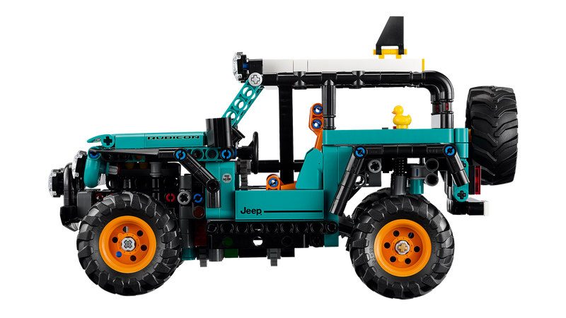 LEGO Technic Jeep Wrangler Rubicon SUV 723-piece, imported from the UK