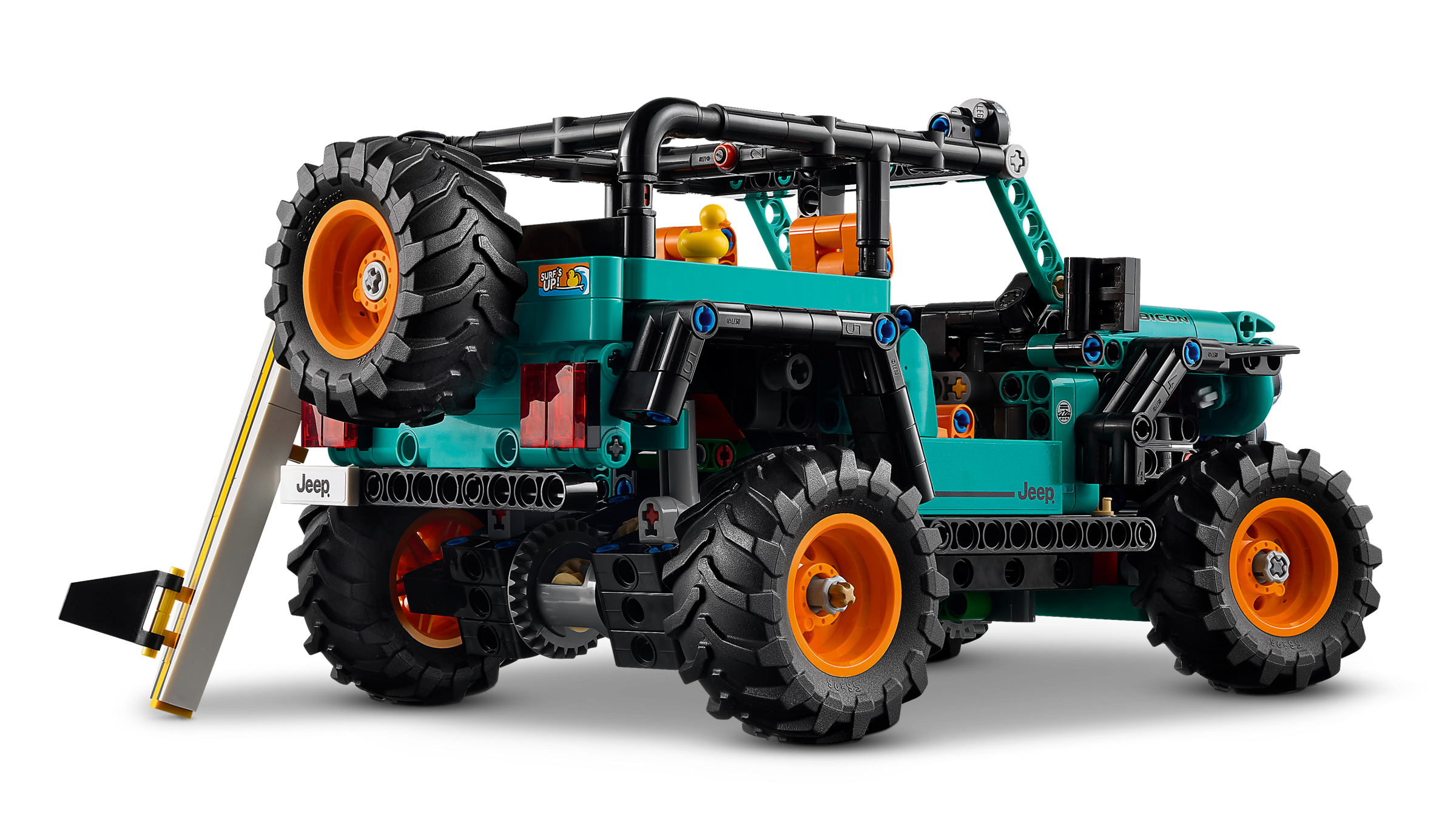 LEGO Technic Jeep Wrangler Rubicon SUV 723-piece, imported from the UK