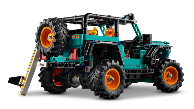 LEGO Technic Jeep Wrangler Rubicon SUV 723-piece, imported from the UK