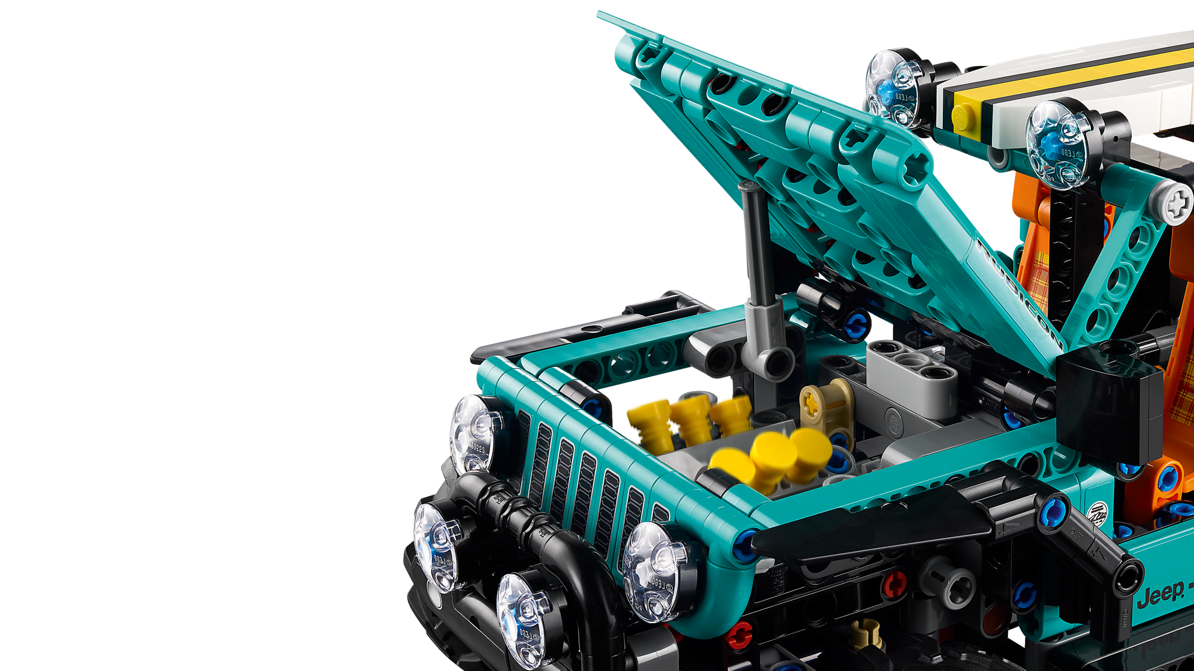 LEGO Technic Jeep Wrangler Rubicon SUV 723-piece, imported from the UK