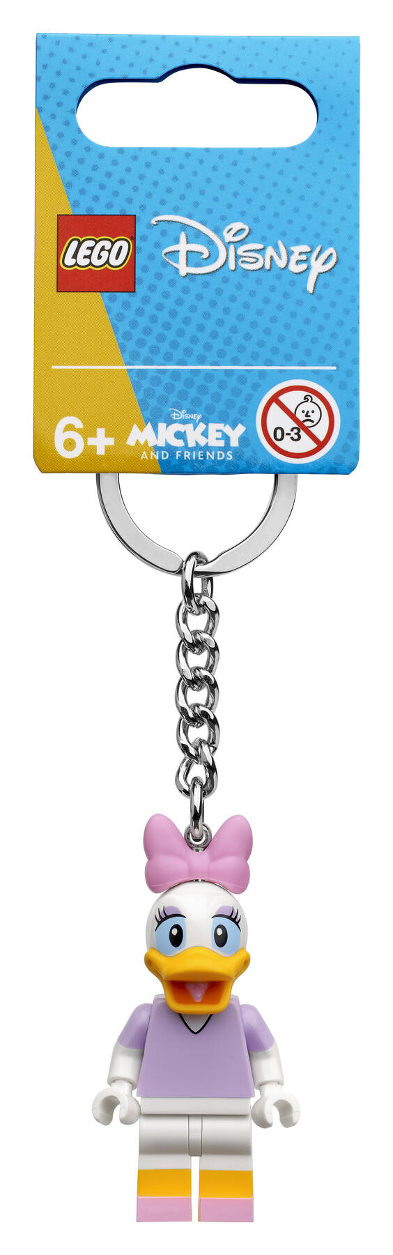 LEGO Disney Daisy Duck keyring 9cm - British product