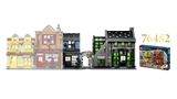 LEGO Harry Potter Knockturn Alley Wizarding Shops building set (British brand)