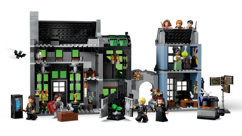 LEGO Harry Potter Knockturn Alley Wizarding Shops building set (British brand)