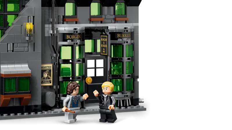 LEGO Harry Potter Knockturn Alley Wizarding Shops building set (British brand)