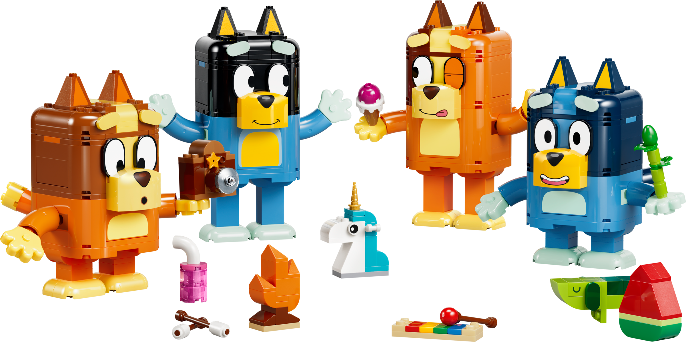 LEGO Bluey Family 466 piece set, imported from the UK