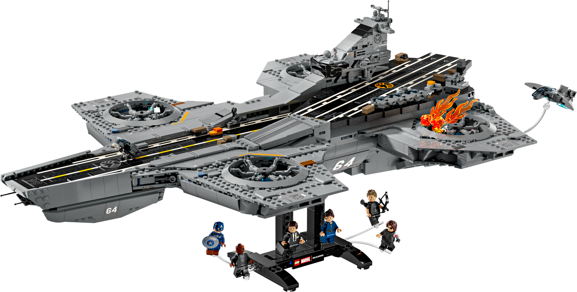 LEGO Marvel S.H.I.E.L.D. Helicarrier building set 3,057 pieces, UK version