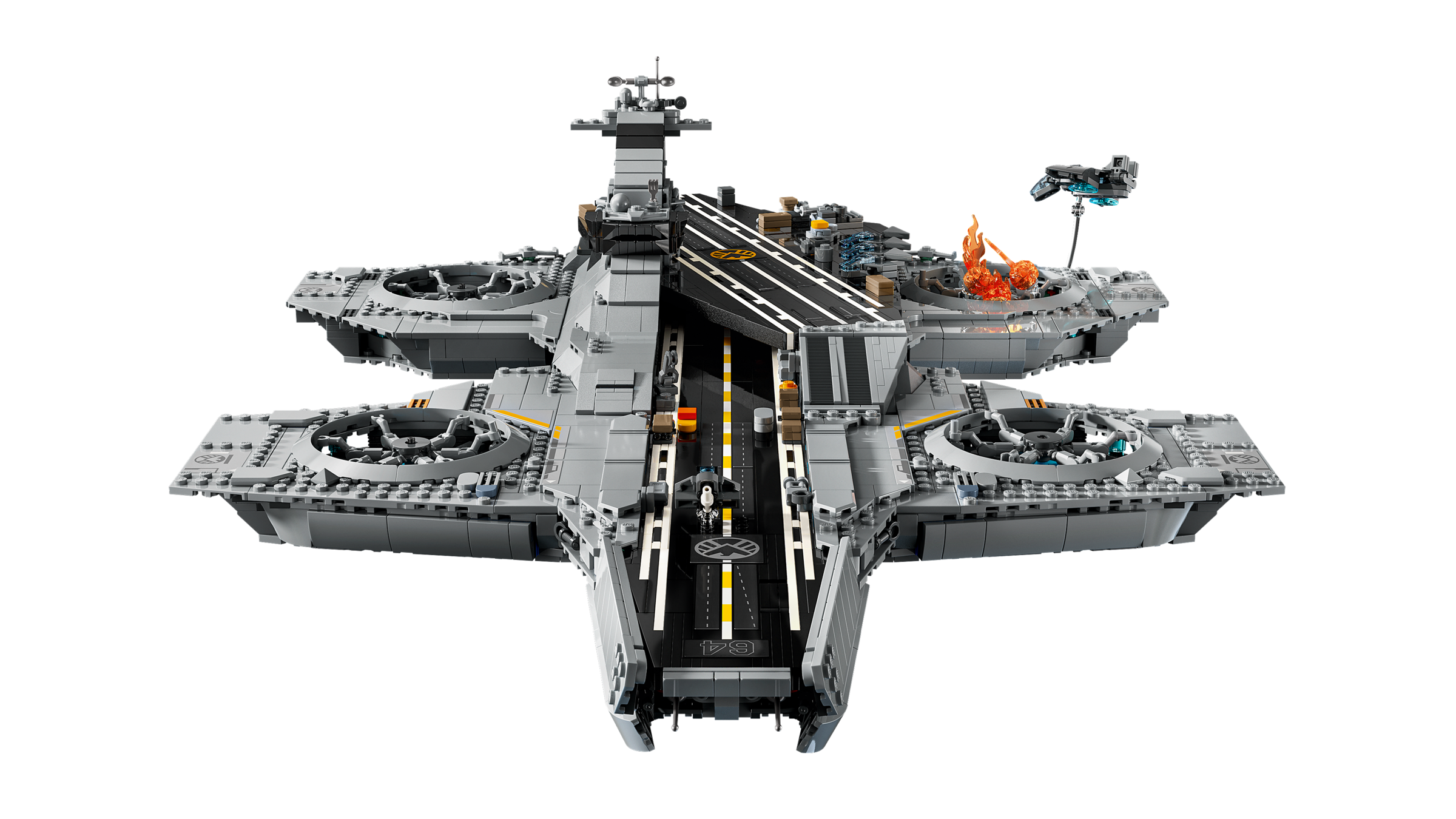 LEGO Marvel S.H.I.E.L.D. Helicarrier building set 3,057 pieces, UK version