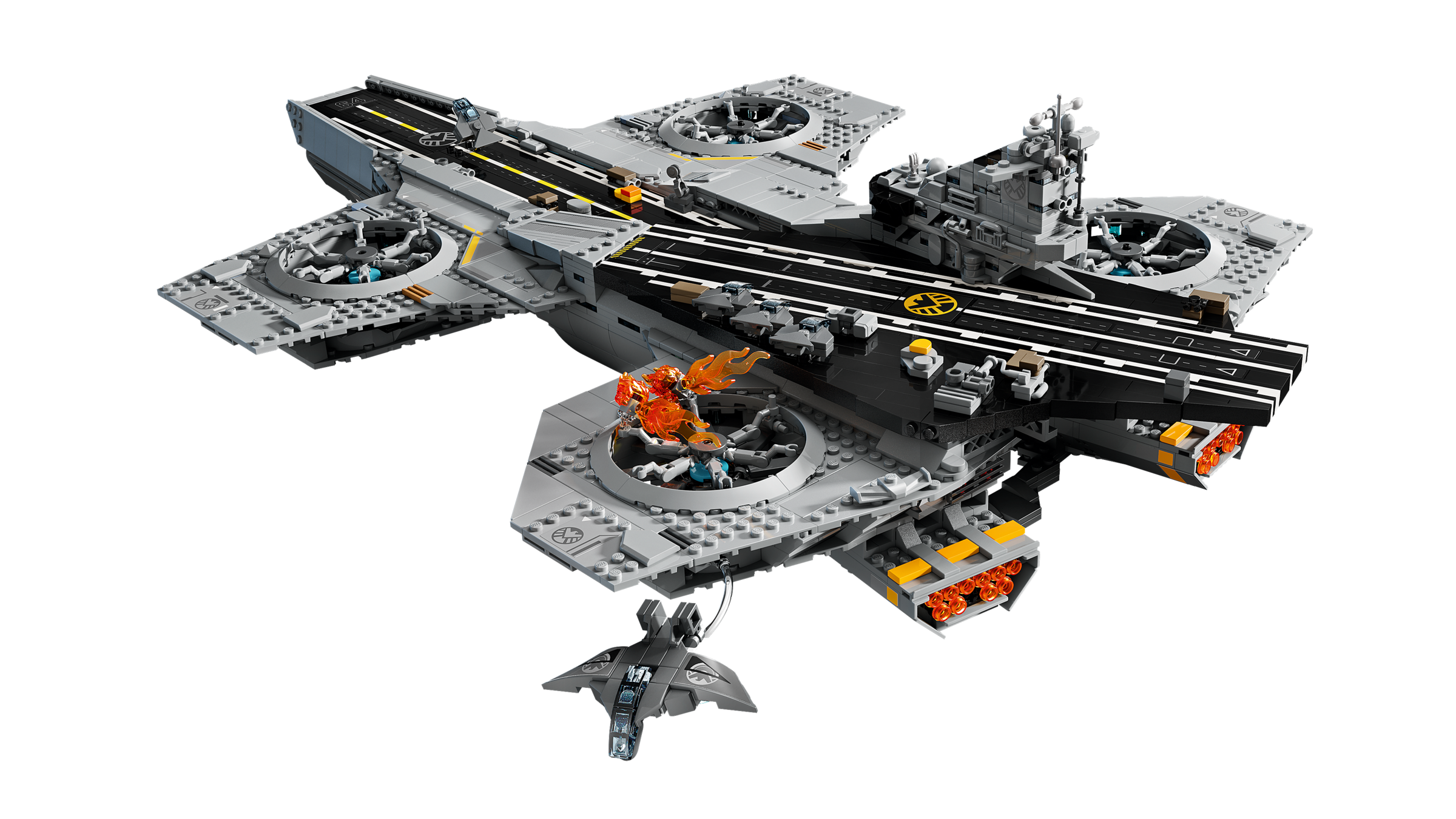 LEGO Marvel S.H.I.E.L.D. Helicarrier building set 3,057 pieces, UK version