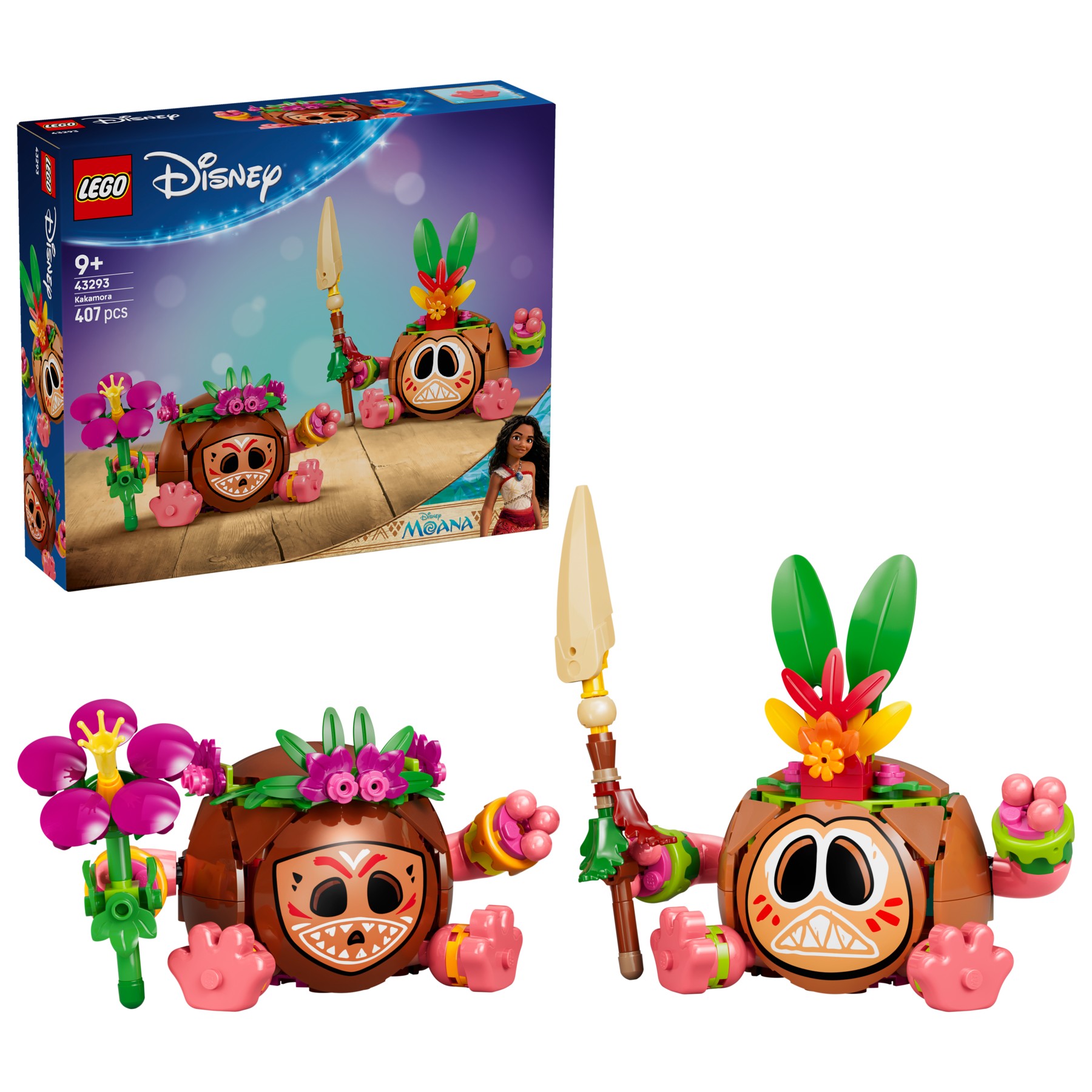 LEGO Kakamora Moana building set 407 pieces (British brand)