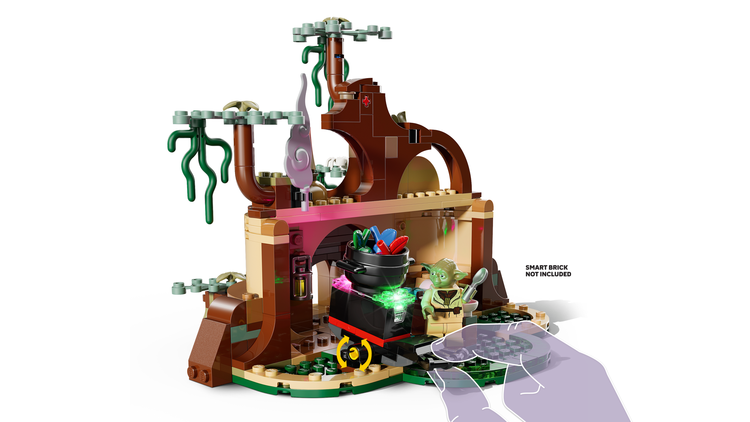 LEGO Star Wars Yoda's Hut building set 440 pieces - British product