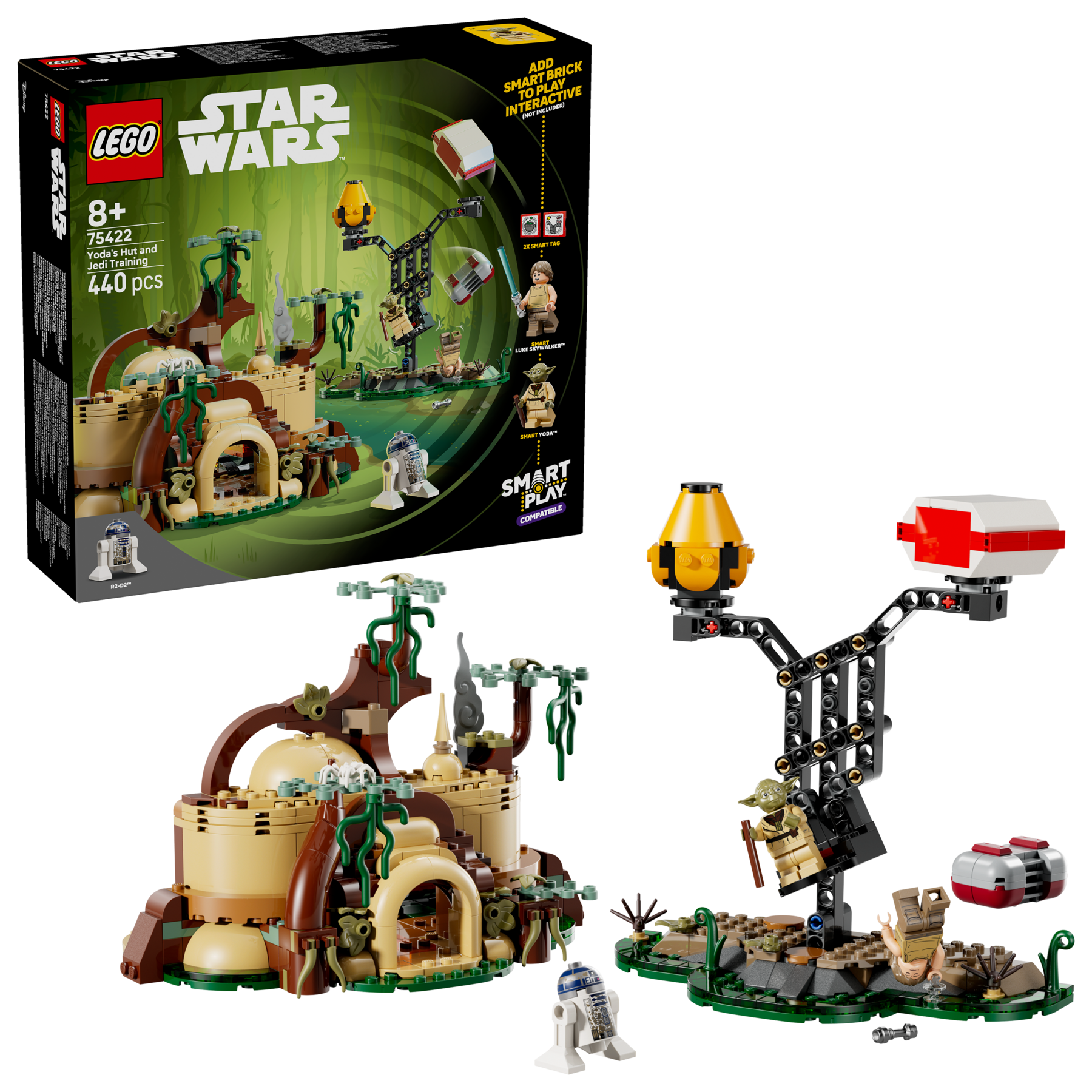 LEGO Star Wars Yoda's Hut building set 440 pieces - British product
