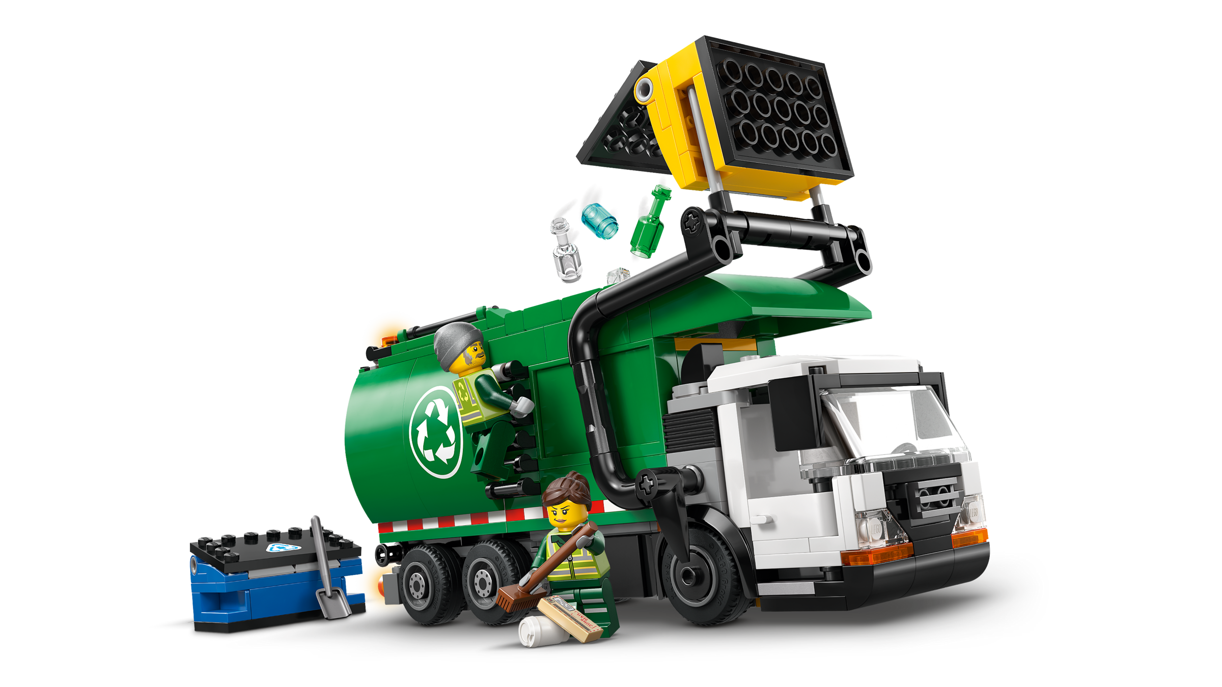 LEGO City Recycling Truck building set (British brand)