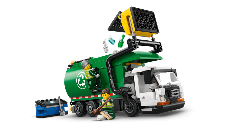 LEGO City Recycling Truck building set (British brand)