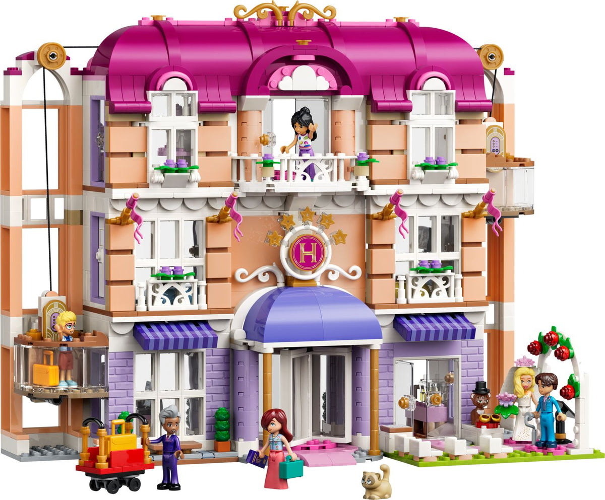 LEGO Friends Heartlake City Grand Hotel building set with minidolls - British product