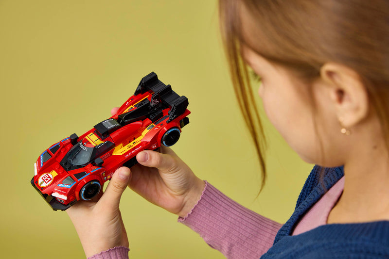 LEGO Speed Champions Ferrari 499P race car model 329 pieces imported from the UK