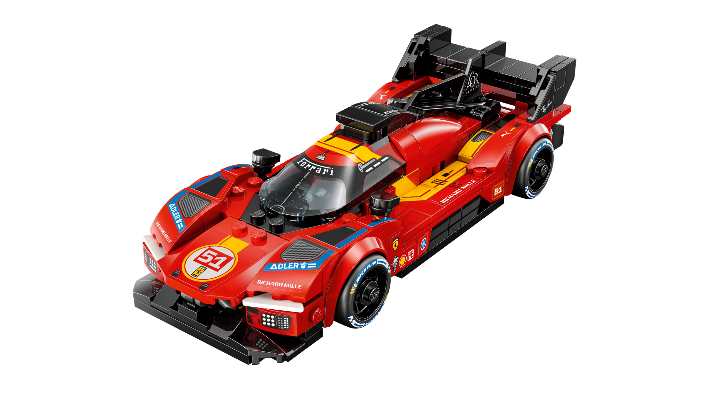 LEGO Speed Champions Ferrari 499P race car model 329 pieces imported from the UK