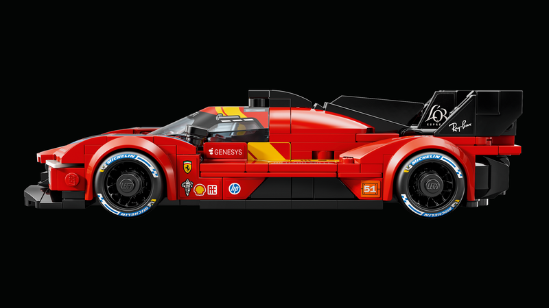 LEGO Speed Champions Ferrari 499P race car model 329 pieces imported from the UK