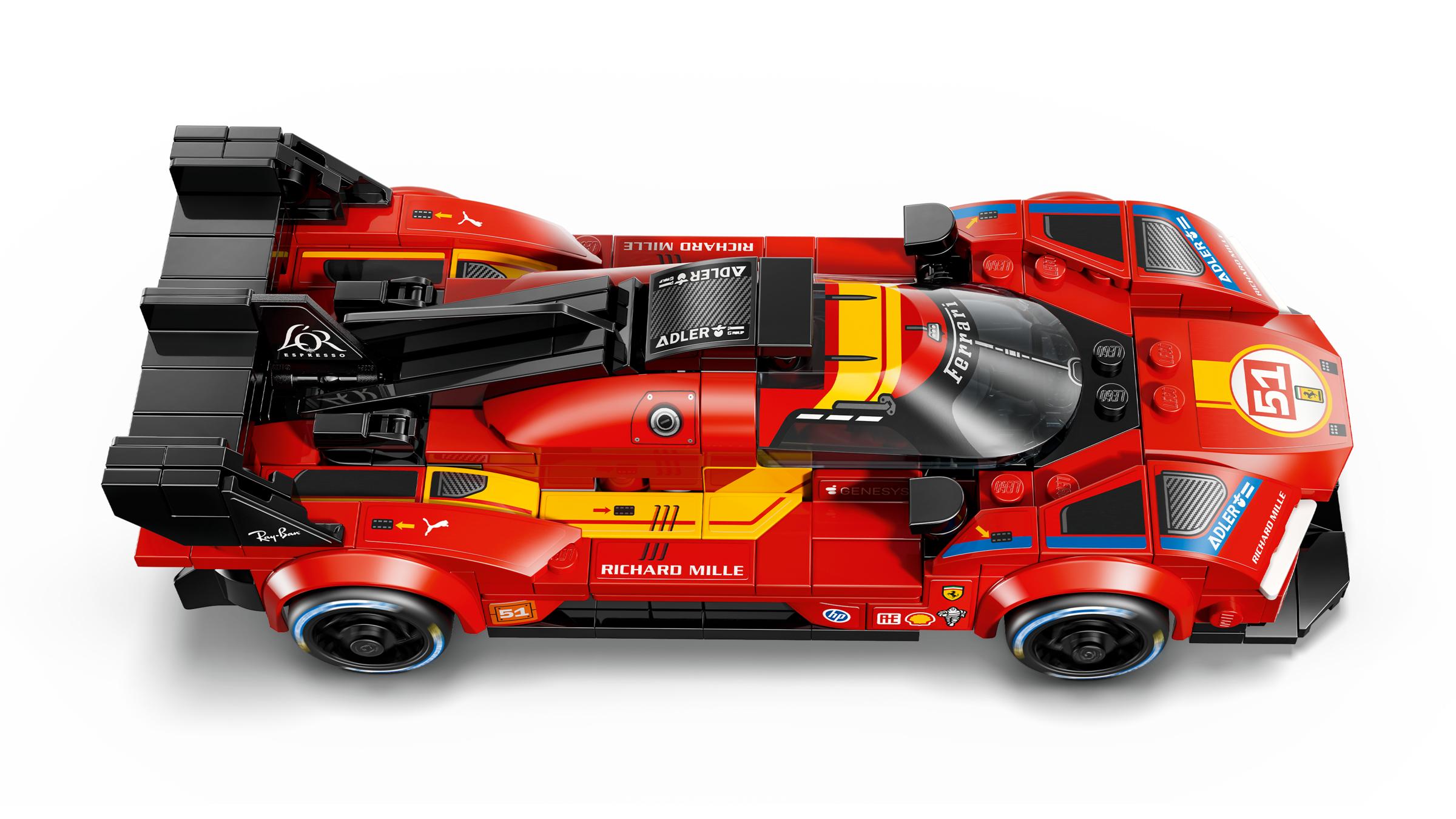 LEGO Speed Champions Ferrari 499P race car model 329 pieces imported from the UK