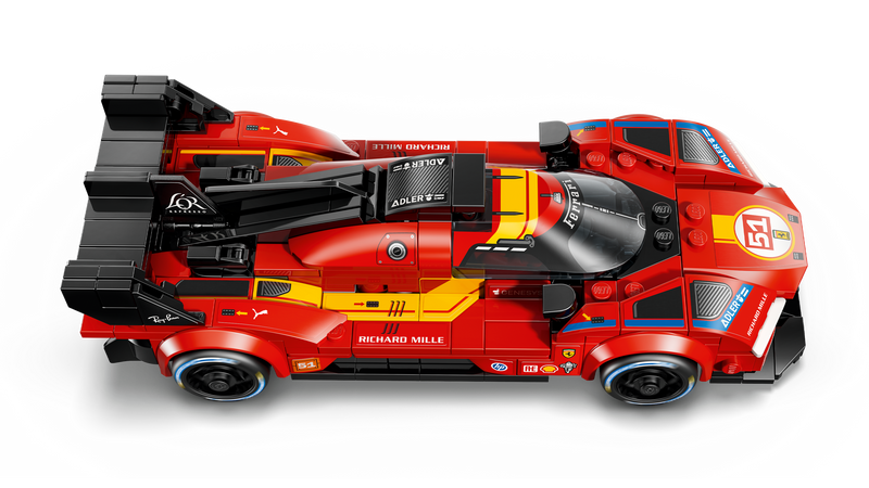 LEGO Speed Champions Ferrari 499P race car model 329 pieces imported from the UK