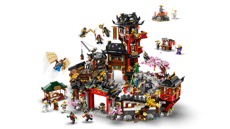 LEGO NINJAGO Old Town building set 4851 pieces, imported from the UK