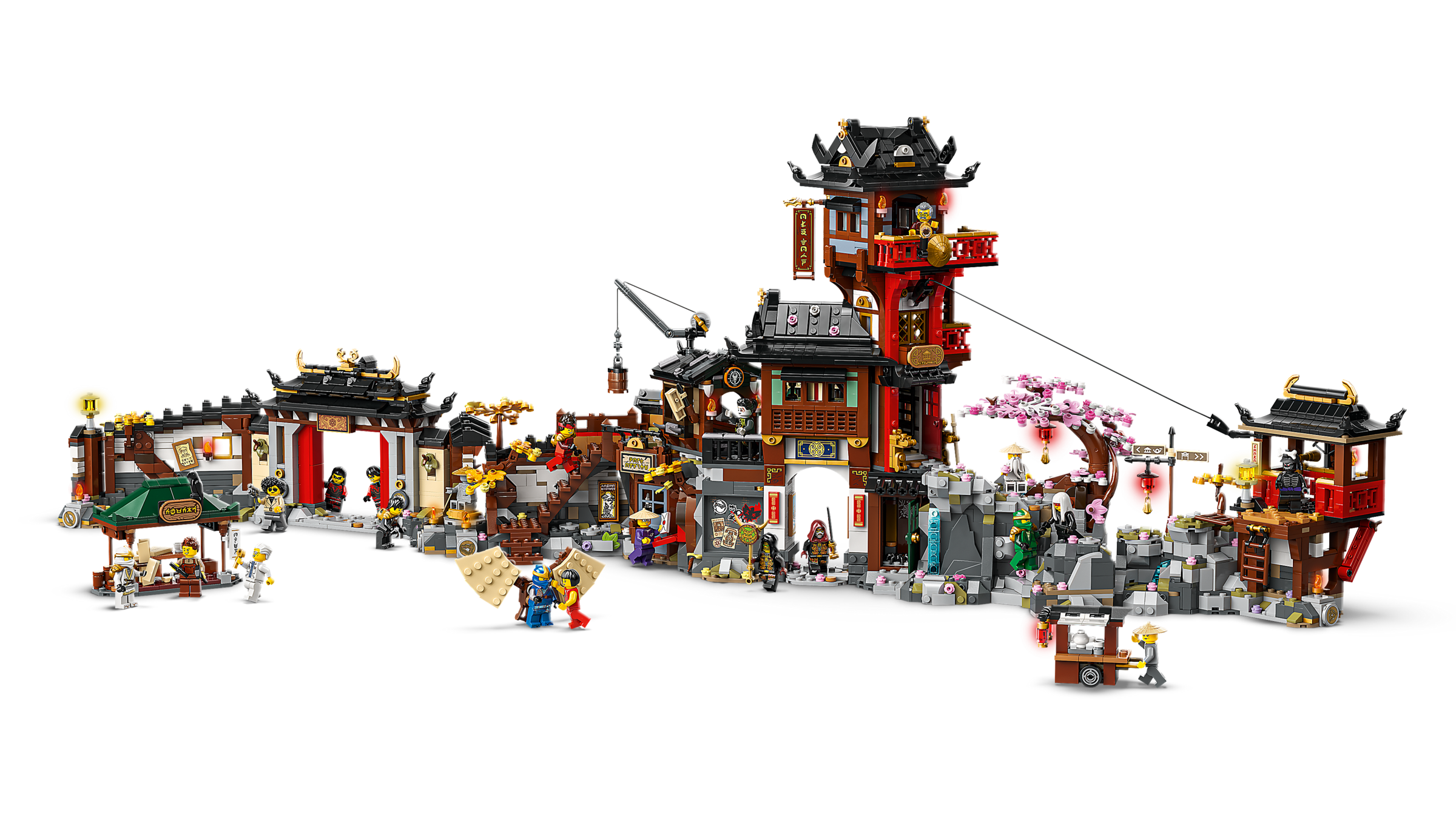 LEGO NINJAGO Old Town building set 4851 pieces, imported from the UK