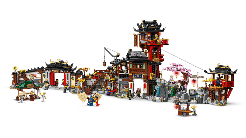LEGO NINJAGO Old Town building set 4851 pieces, imported from the UK