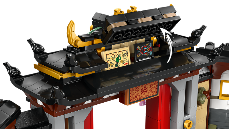 LEGO NINJAGO Old Town building set 4851 pieces, imported from the UK